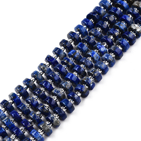 Natural Lapis Lazuli Beads Strands G-N327-07B-1