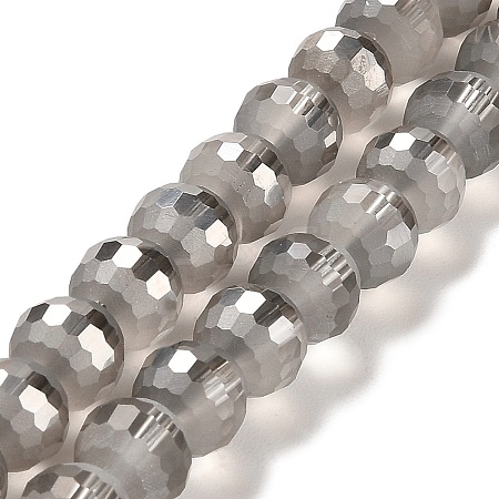 Electroplate Glass Beads Strands EGLA-Z001-03A-PL03-1