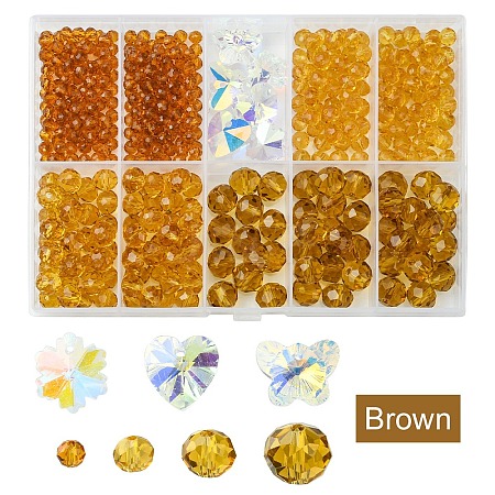 DIY Glass Beads & Charms Jewelry Making Finding Kit DIY-YW0009-03C-1