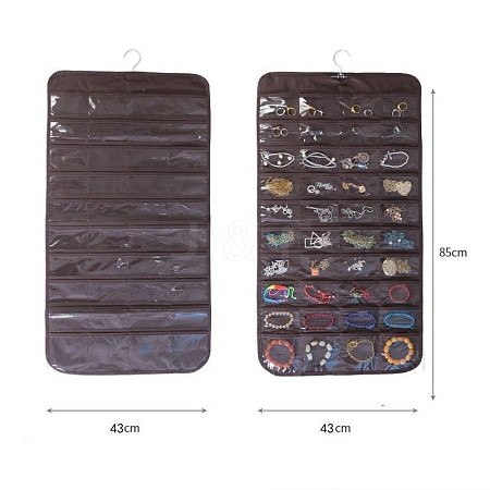 Non-Woven Fabrics Jewelry Hanging Display Bags PW-WG86F1F-17-1