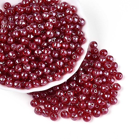 Opaque Colours Glass Seed Beads SEED-N007-34E-1