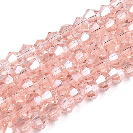 Transparent Glass Beads Strands EGLA-A039-T2mm-D15-1