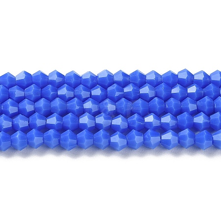 Opaque Solid Color Imitation Jade Glass Beads Strands LS-GLAA-F029-P4mm-11-1