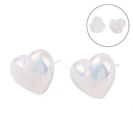 Hypoallergenic Bioceramics Zirconia Ceramic Stud Earrings EJEW-C111-14B-1