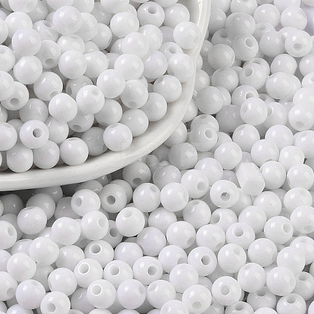 Opaque Acrylic Beads LS-SACR-A007-01C-17-1