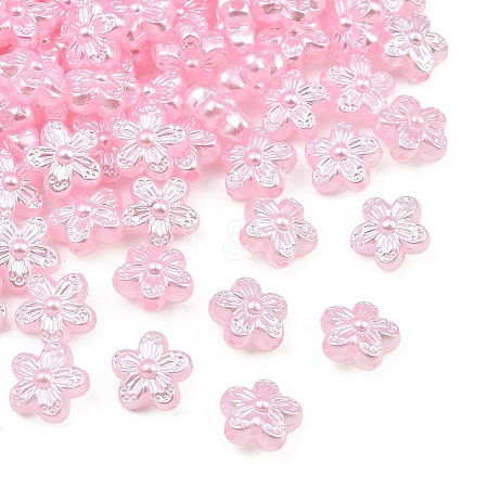 Imitation Pearl Acrylic Beads AC-CBAAA05-06A-1