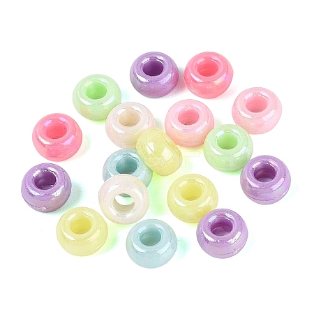 Opaque Plastic Beads KY-Q010-19-1