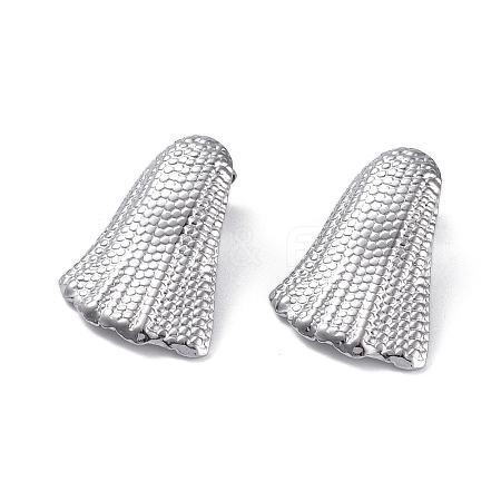 Non-Tarnish 304 Stainless Steel Stud Earrings EJEW-M250-02D-P-1