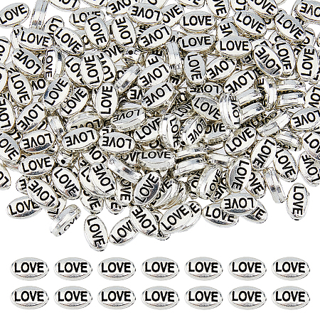 200Pcs Tibetan Style Alloy Spacer Beads FIND-FH0017-51B-1