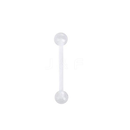 Luminous Acrylic 15 Gauge Tongue Rings WG90989-06-1