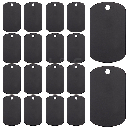 25Pcs Aluminum Pendants FIND-SP0002-46A-1