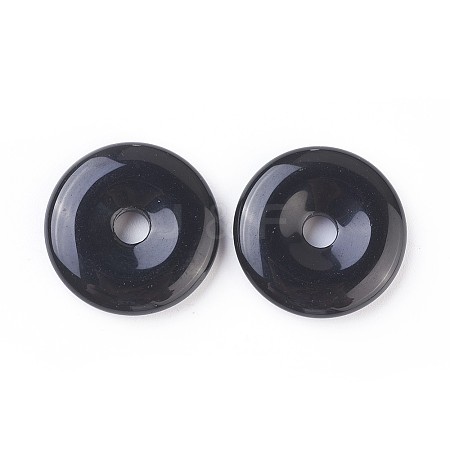Natural Obsidian Pendants LS-G-F639-03C-1
