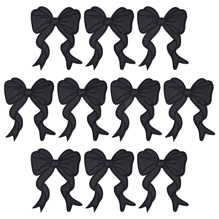 Polyester Iron on/Sew On Patches LS-DIY-WH0595-01C-1
