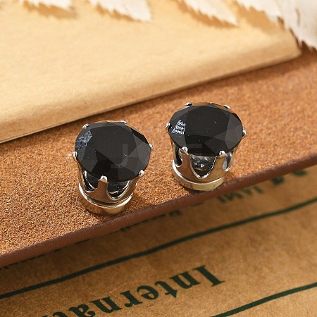 Cubic Zirconia Clip-on Earrings EJEW-L100-01P-03-1