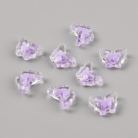 Transparent Acrylic Beads MACR-WH0007-110E-1