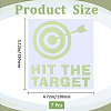 Hit Target Glow in the Dark AJEW-WH20023-06-2