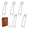 Stainless Steel Desktop Photo Frame Stands AJEW-WH0695-013P-1