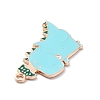 Alloy Enamel Pendants FIND-C027-01A-3