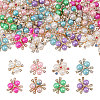80Pcs 8 Colors Plastic Imitation Pearl Cabochons FIND-CA0011-37-1