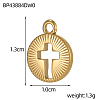 304 Stainless Steel Charms STAS-OY007-13G-2