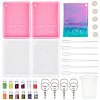 DIY Mp3 Player Shape Keychai Making Kits DIY-OC0003-64-1