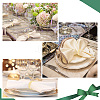 AHADEMAKER 8Pcs Iron Napkin Rings AJEW-GA0004-58-6
