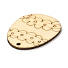 DIY Crafts Easter Egg Shape Cutouts Pendants LS-AJEW-P087-B02-10-4