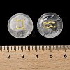 12 Constellation Natural Quartz Crystal Cabochons Set G-Q190-03C-4