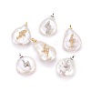 Natural Cultured Freshwater Pearl Pendants PEAR-F008-38-1