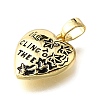 Brass Pendants KK-V007-011G-05-2