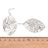 304 Stainless Steel Dangle Earrings EJEW-F393-22P-5