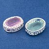 Oval Shaped Sew on Rhinestone GLAA-K069-04B-S-2