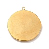 Ion Plating(IP) 304 Stainless Steel Pendants X1-STAS-A066-02G-3