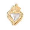 304 Stainless Steel Pendants SA-CBAB767-07GP-1