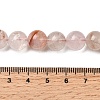 Natural Hematoid Quartz Round Beads Strands G-N0078-10mm-06-01-4