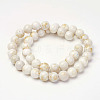 Natural Mashan Jade Beads Strands G-P232-01-F-6mm-2