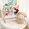 SUPERFINDINGS 12Pcs Wood Doll Hangers DIY-FH0006-63A-7