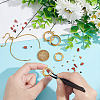 Unicraftale DIY Memory Floating Bracelet Making Kit DIY-UN0004-41G-4