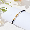 1Pc Adjustable Nylon Cord Bracelets for Women Men BJEW-LP0001-30F-3
