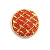 Wool Woven Metal Buttons PW-WG51C56-03-1