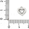 Alloy with Crystal Rhinestone Charms AL-CBA7C55-01P-3