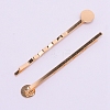 Iron Hair Bobby Pin Findings IFIN-WH0053-37KCG-1