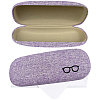 1Pc Oval Polyester Eyeglass Cases AJEW-CN0007-32E-1