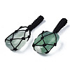 Natural Fluorite Pendants G-N0326-93J-2