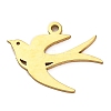 304 Stainless Steel Pendants LS-STAS-M117-02E-G-1