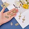 10Pcs 5 Styles Alloy Links Connectors JX301A-2
