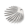 316 Surgical Stainless Steel Pendants STAS-H163-11P-2