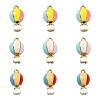 30Pcs 3 Colors Alloy Enamel Pendants ENAM-CJ0002-38-3