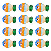 12Pcs Handmade Lampwork Beads LAMP-TA0001-74A-2
