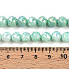 Anti-Tarnish Electroplate Glass Beads Strands GLAA-N010-8mm-03-4